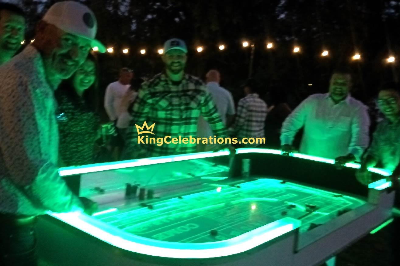 Start 2024 like a King with an LED Casino Party
