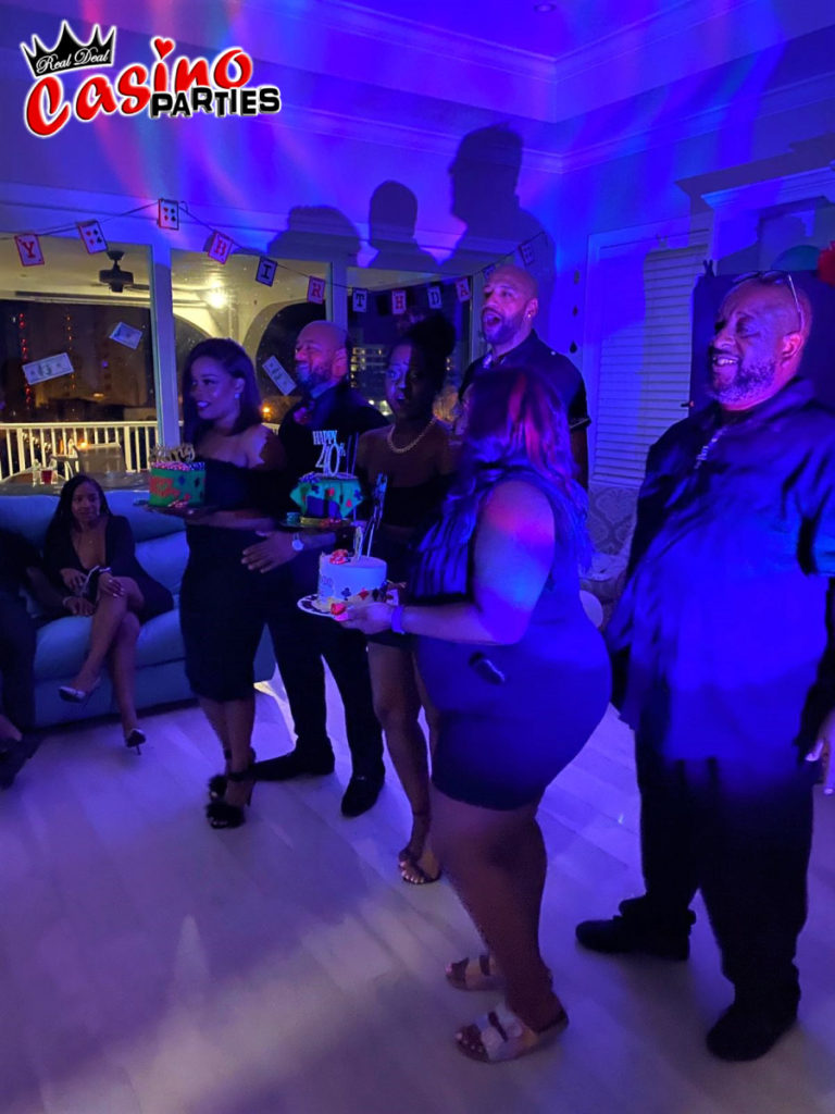 A Funny Birthday Night with Tampa Party Rentals