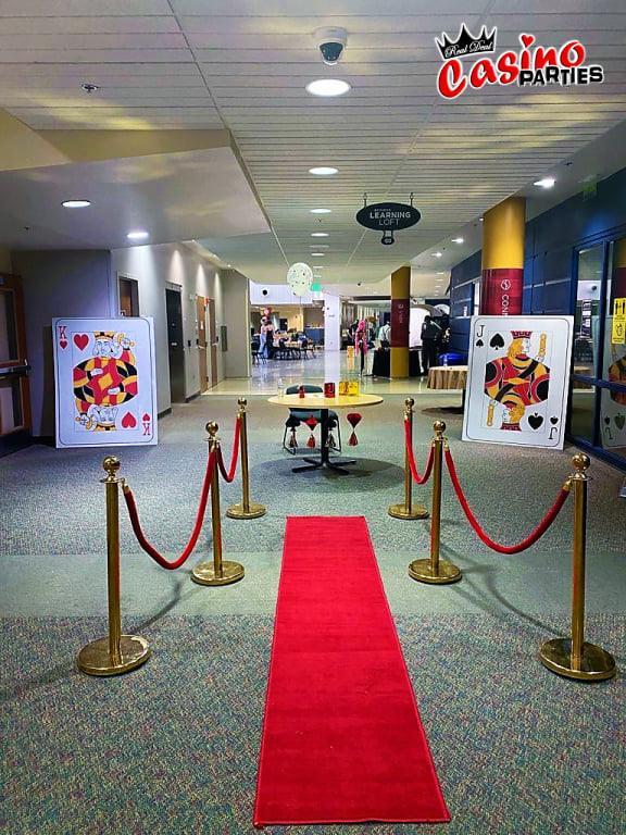 Casino Decor with Grand Entrance