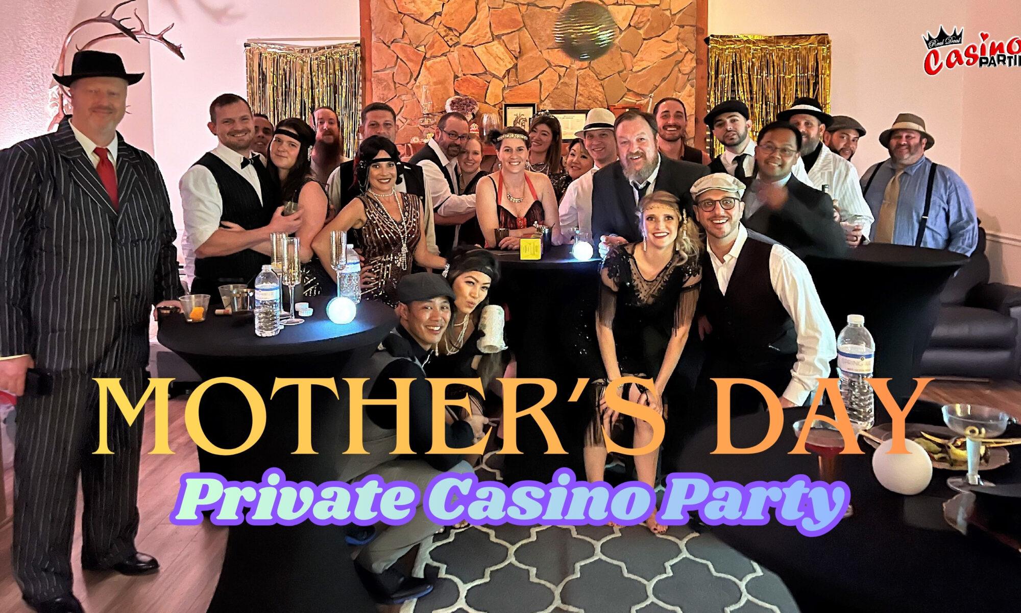 Private Casino Party Ideas for Mother's Day 2026